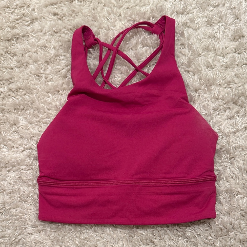 Lululemon Free to Be High-Neck Longline Bra Wild